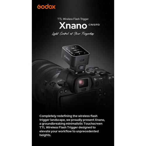 Godox X3 F Disparador de Flash Inalámbrico TTL con Pantalla Táctil Trigger para FUJIFILM - Imagen 8