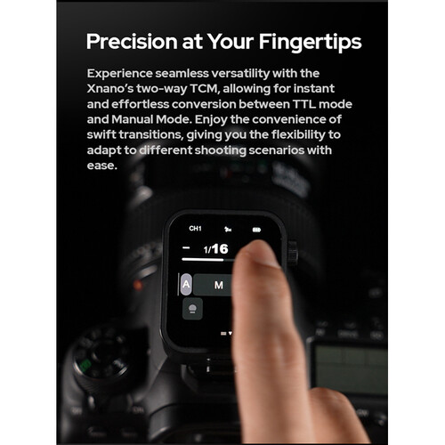Godox X3 S Disparador de Flash Inalámbrico TTL con Pantalla Táctil Trigger para SONY - Imagen 10