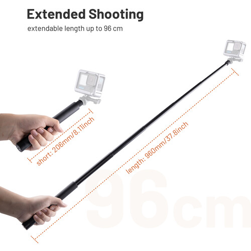 PGYTECH Selfie Stick para Cámaras de Acción de 96cm / P-GM-174 - Imagen 4