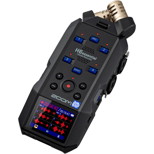 Zoom H6essential Grabadora de Audio Portátil de 6 pistas y 32 bits Flotante - Imagen 3
