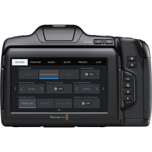 Cámara de Cine Pocket Blackmagic Design 6K Pro (Canon EF) - Imagen 3