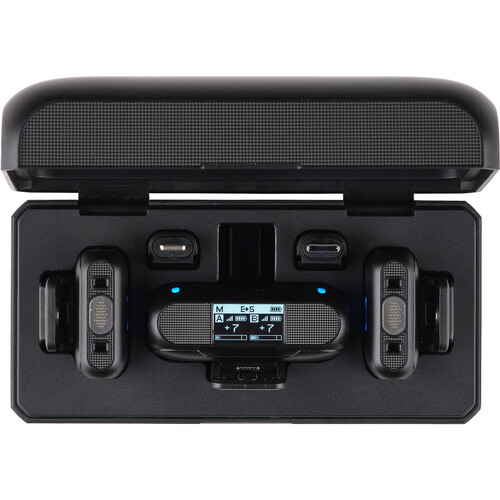 Saramonic Blink500B2+ Kit de Lavalier Inalámbricos 3 en 1 Conectores USB-C, Lightning y 3.5mm (2,4GHz) - Imagen 4