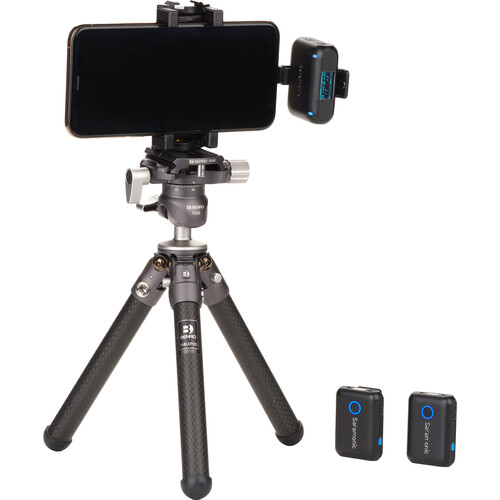 Saramonic Blink500B2+ Kit de Lavalier Inalámbricos 3 en 1 Conectores USB-C, Lightning y 3.5mm (2,4GHz) - Imagen 9