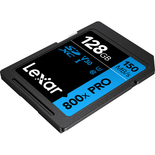 Lexar 128GB de Alto Rendimiento 800xPro SDXC-UHS-I V30 150 MB/s. Serie BLUE / LX20001 - Imagen 5