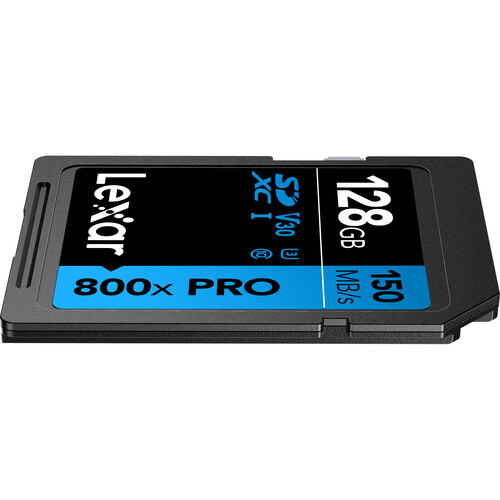 Lexar 128GB de Alto Rendimiento 800xPro SDXC-UHS-I V30 150 MB/s. Serie BLUE / LX20001 - Imagen 4