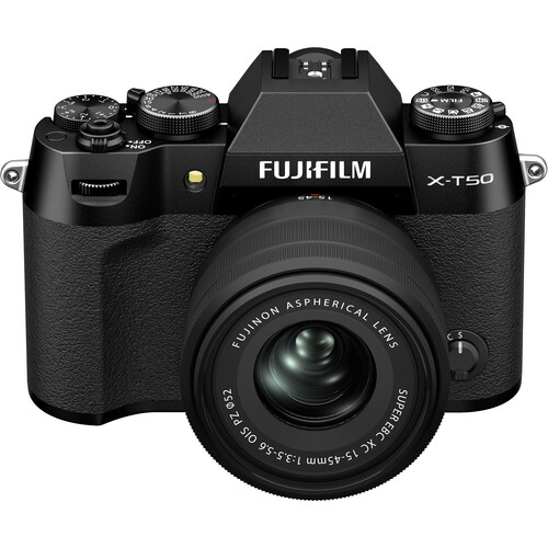 FUJIFILM X-T50 Kit Cámara Mirrorless con Lente 15-45mm f/3.5-5.6 (Black) / CD80252 - Imagen 3
