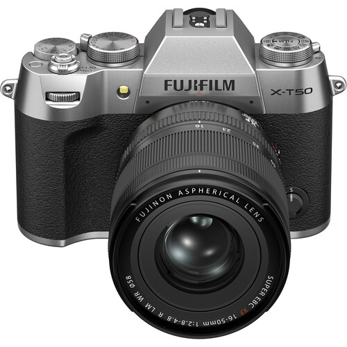 FUJIFILM X-T50 Kit Cámara Mirrorless con Lente XF 16-50mm f/2.8-4.8 (Silver) / CD80250 - Imagen 2