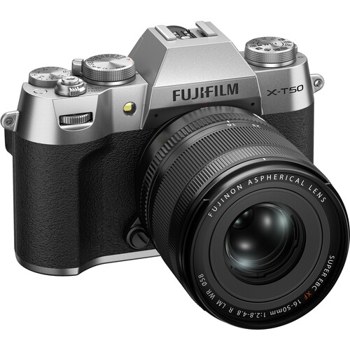FUJIFILM X-T50 Kit Cámara Mirrorless con Lente XF 16-50mm f/2.8-4.8 (Silver) / CD80250 - Imagen 3