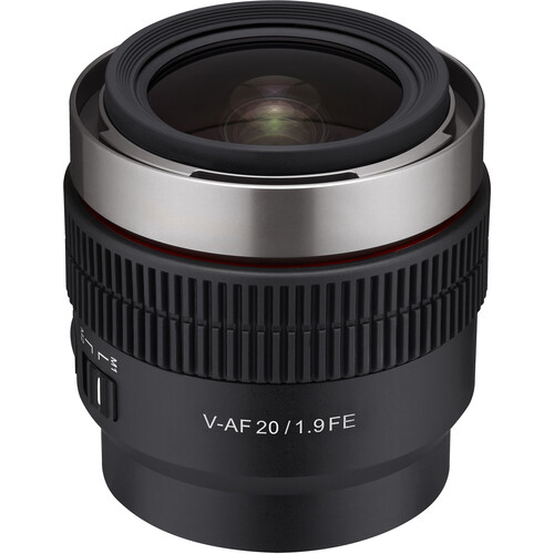 Samyang Cine V-AF 20mm T1.9 FE Lente para Sony E - Imagen 3