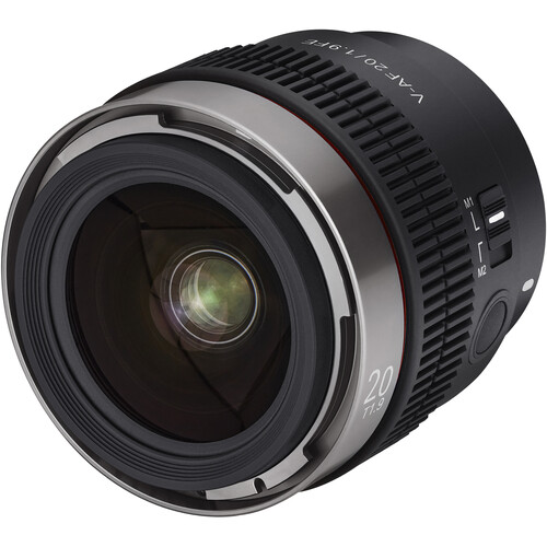 Samyang Cine V-AF 20mm T1.9 FE Lente para Sony E - Imagen 4
