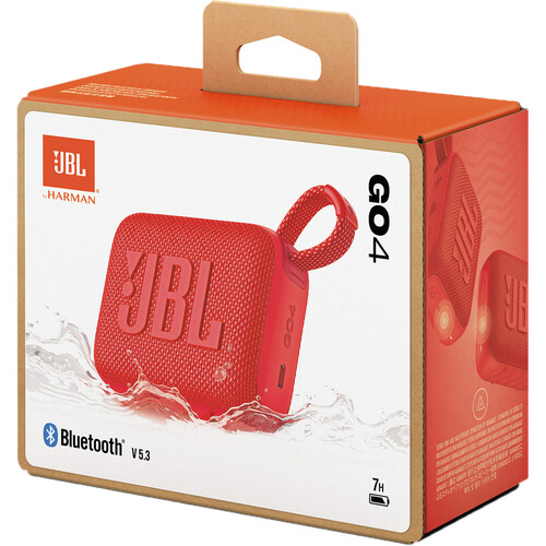 JBL Go 4 Portable Bluetooth Speaker (Red) / MM906JBL74 - Imagen 9