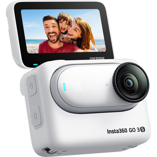Insta360 GO 3S Cámara de Acción, Paquete Standar (128GB, Arctic White) / IN10005 - Imagen 2