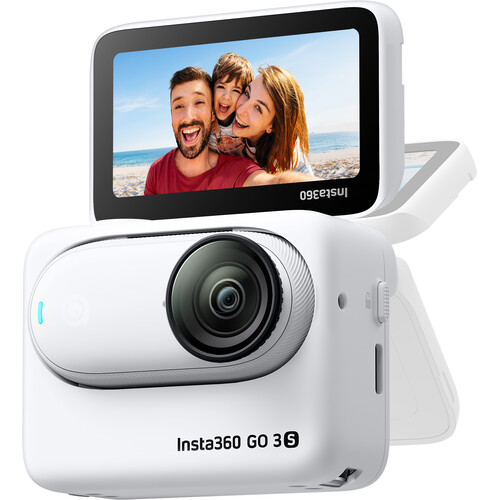 Insta360 GO 3S Cámara de Acción, Paquete Standar (128GB, Arctic White) / IN10005 - Imagen 3