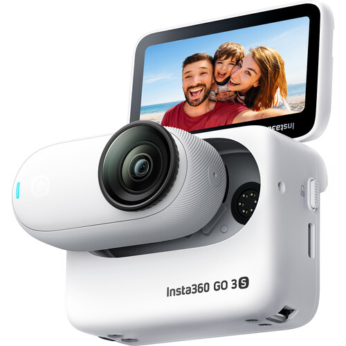 Insta360 GO 3S Cámara de Acción, Paquete Standar (128GB, Arctic White) / IN10005 - Imagen 4