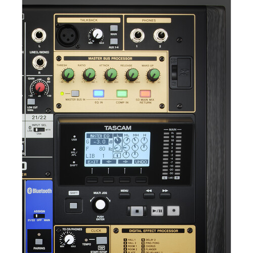 TASCAM Model 2400 Consola de Grabación Analógica de 24 Pistas con Interfaz de Audio - Imagen 9