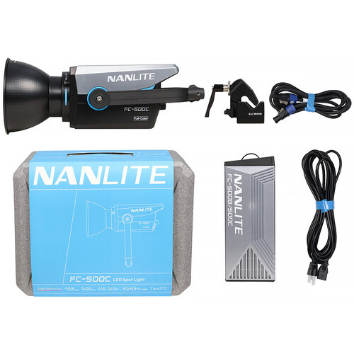 Nanlite FC500C RGB LED Spotlight 500W Montura Bowens / 02-058 - Imagen 7