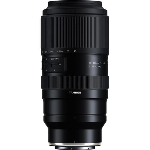 Tamron 50-400mm f/4.5-6.3 Di III VC VXD Lente para Nikon Z / A067Z