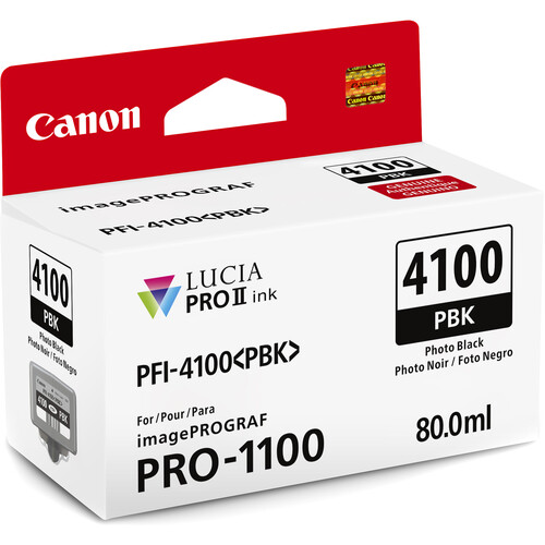 Canon PFI-4100 PBK Tinta PHOTO BLACK (imagePROGRAF PRO-1100)