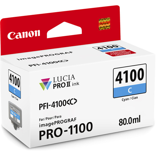 Canon PFI-4100 C Tinta CYAN (imagePROGRAF PRO-1100)