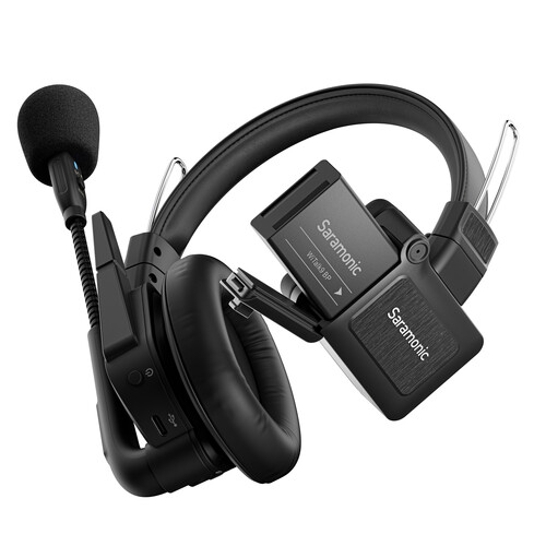 Saramonic WiTalk9-9S Full-Duplex Wireless Intercomunicador de Sistema con Single-Ear para 9 Personas (1.9 GHz) - Imagen 3