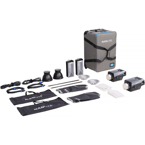 Nanlite FC-500B Bi-Color LED Spotlight (2-Light Kit) / 02-008 2KIT-ST - Imagen 3