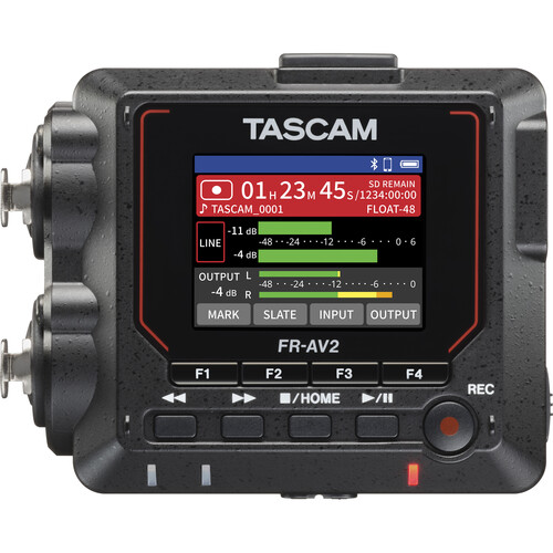 TASCAM FR-AV2 Grabador de Campo Compacto de 32 Bits Flotantes y Generador de Código de Tiempo - Imagen 2