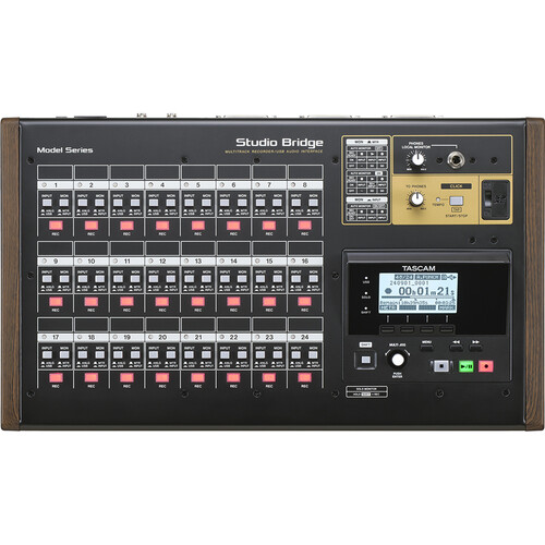 TASCAM Studio Bridge Grabadora de 24 Pistas e Interfaz de Audio/MIDI USB-B - Imagen 4