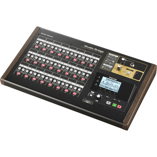 TASCAM Studio Bridge Grabadora de 24 Pistas e Interfaz de Audio/MIDI USB-B