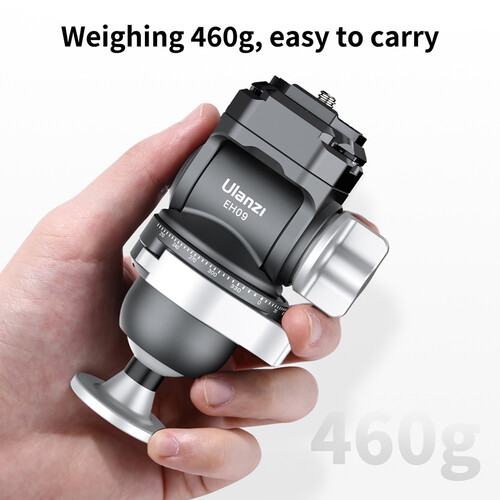 Ulanzi EH09 Cabezal de Bola Invertido para Video y Fotografía con Capacidad hasta 5kg - Imagen 10
