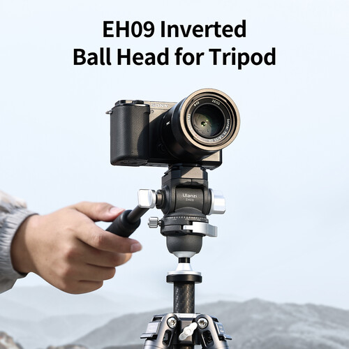 Ulanzi EH09 Cabezal de Bola Invertido para Video y Fotografía con Capacidad hasta 5kg - Imagen 5