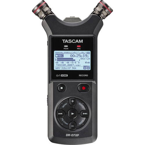 TASCAM DR-07XP Grabadora de Audio Portátil de 2 Canales y 32 Bits Flotantes - Imagen 2