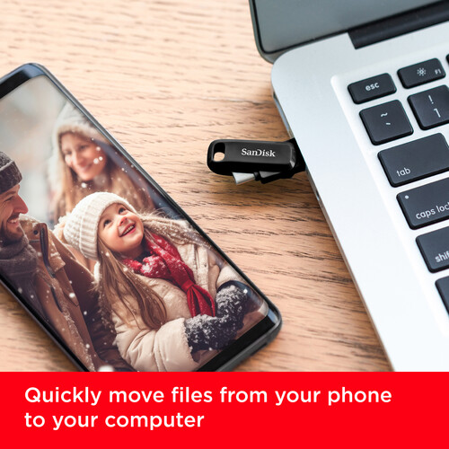 SanDisk 256GB Ultra Dual Drive Go 2-en-1 Pendrive Flash Drive / SDDDC3-256G-G46 - Imagen 9