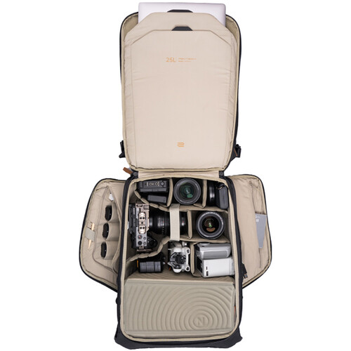 PGYTECH OneGo 2 20L Mochila para Cámara y Accesorios - Matte Black / P-CB-200 - Imagen 6