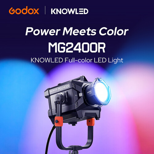 Godox KNOWLED MG2400R RGB LED Monolight con Caja Resistente de Transporte (2650W) - Imagen 9