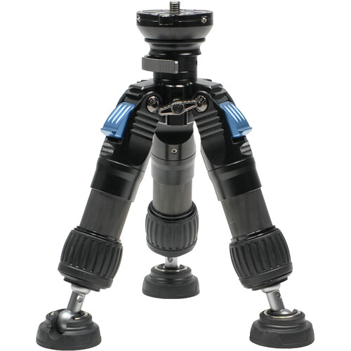 Sirui SVS60+S3 Kit de Trípode de Vídeo de Fibra de Carbono con Ajuste de Altura de Un Solo Paso - Imagen 9