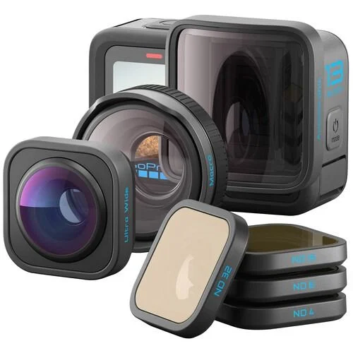 GoPro HERO13 Black Serie HB con Lentes Gran Angular, Macro y Anamórfico / CHDRB-132-RW
