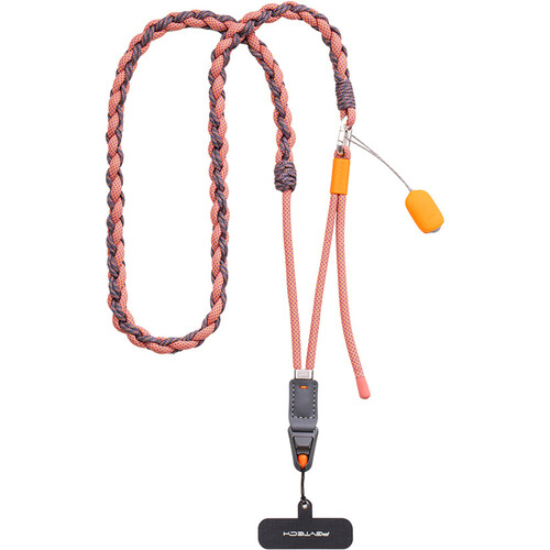 PGYTECH LinkGo Correa Trenzada para Smartphone - Coral Pink / P-PG-058