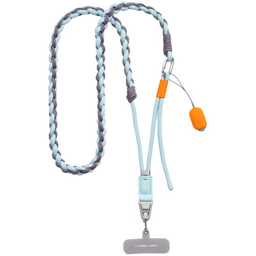 PGYTECH LinkGo Correa Trenzada para Smartphone - Sea Blue / P-PG-059