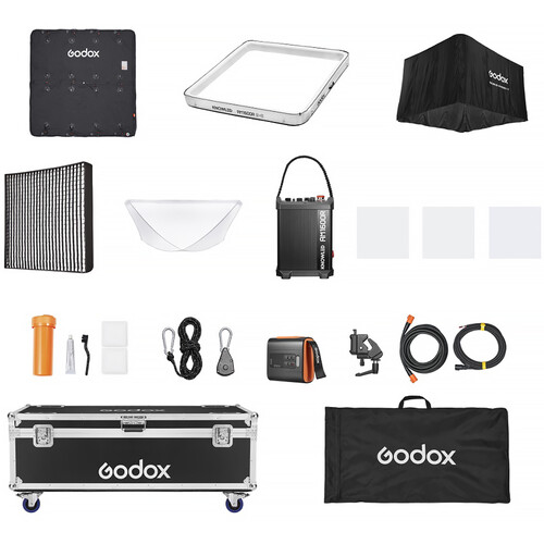 Godox KNOWLED AM1600R RGB Alfombra de luz LED inflable 8x8' (A PEDIDO) - Imagen 9