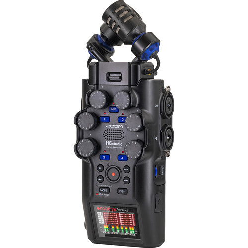 Zoom H6studio Grabadora Portátil de 6 pistas Con Grabación en 32-Bit Flotantes - Imagen 3