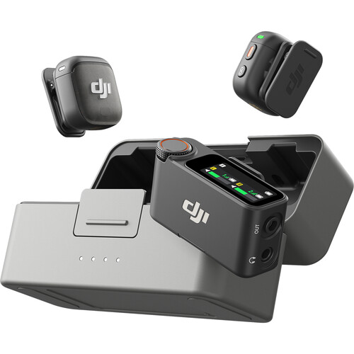 DJI Mic 3 Micrófono Lavalier Inalámbrico Doble para Cámaras y Smartphones (2,4GHz) / 1000009087
