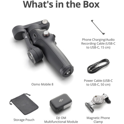 DJI Osmo Mobile 8 Estabilizador para Smarphone / 1000009137 - Imagen 8