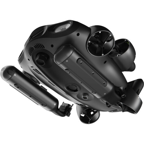 QYSEA FIFISH E-GO E-E200A ROV Submarino con IA Brazo Robótico con Pinza y Estación de Carga Portátil (Cable de 200m) - Imagen 5