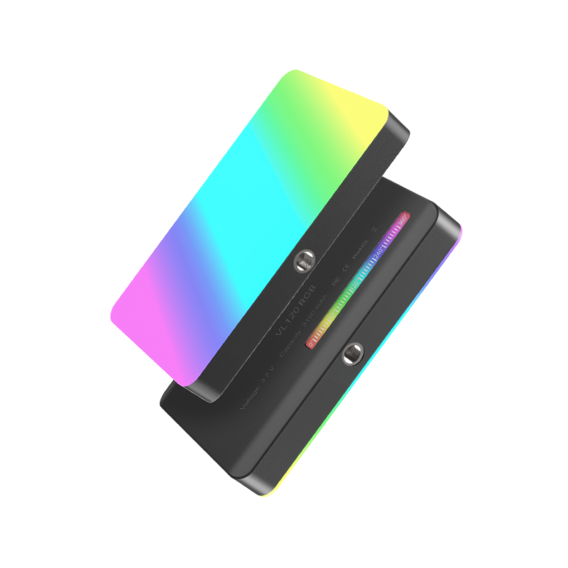 Ulanzi VL120 RGB Mini Pocket LED con Batería Recargable de 3100mAh (Tº de 2500 a 9000K) - Imagen 2