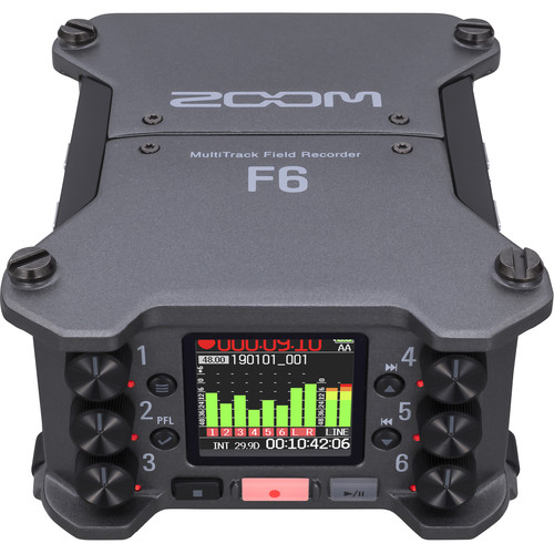 Zoom F6 Grabadora de Campo Multipistas de 6 Canales / 14 Pistas - Imagen 2