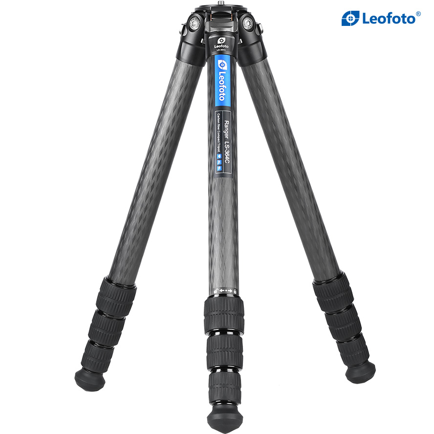 LEOFOTO LS-364C Trípode Fibra de Carbono de 4 Secciones Serie Ranger