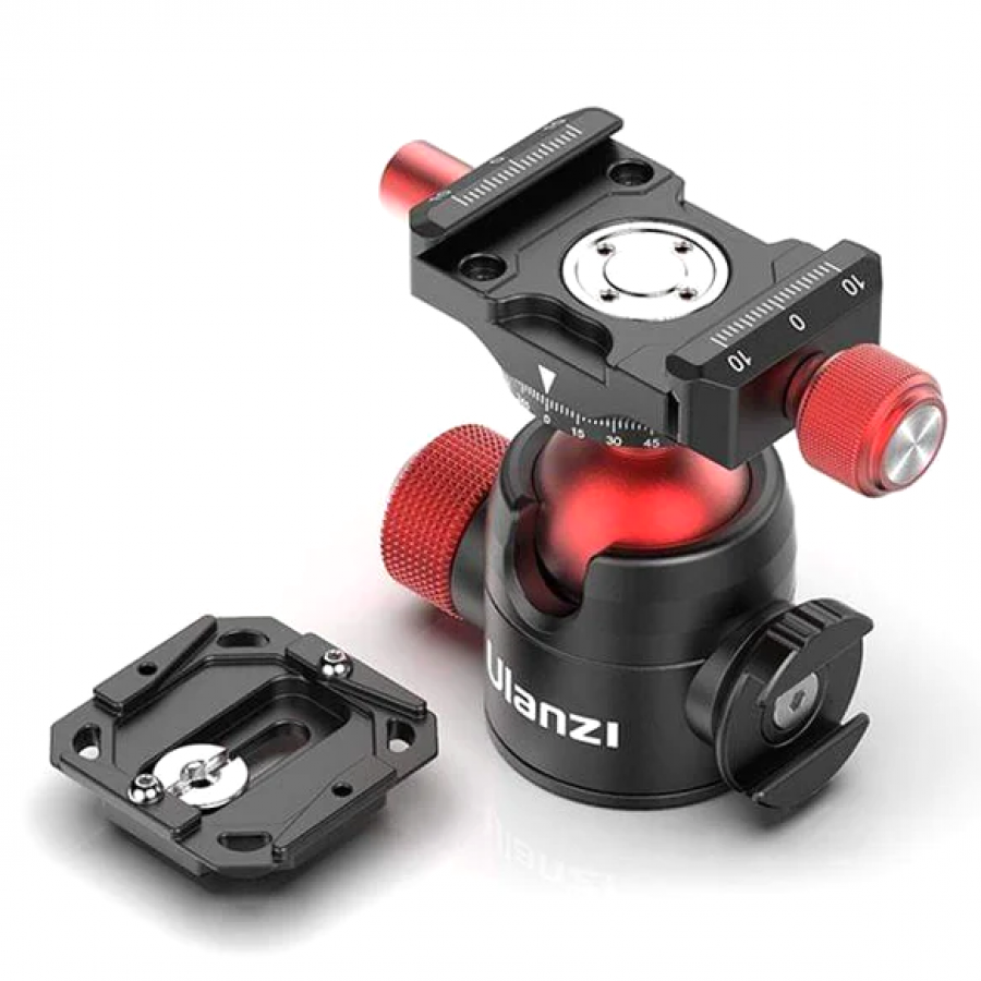 Ulanzi U-70 Cabezal Creative Cold Shoe Ball con Capacidad hasta 20Kg - Imagen 4