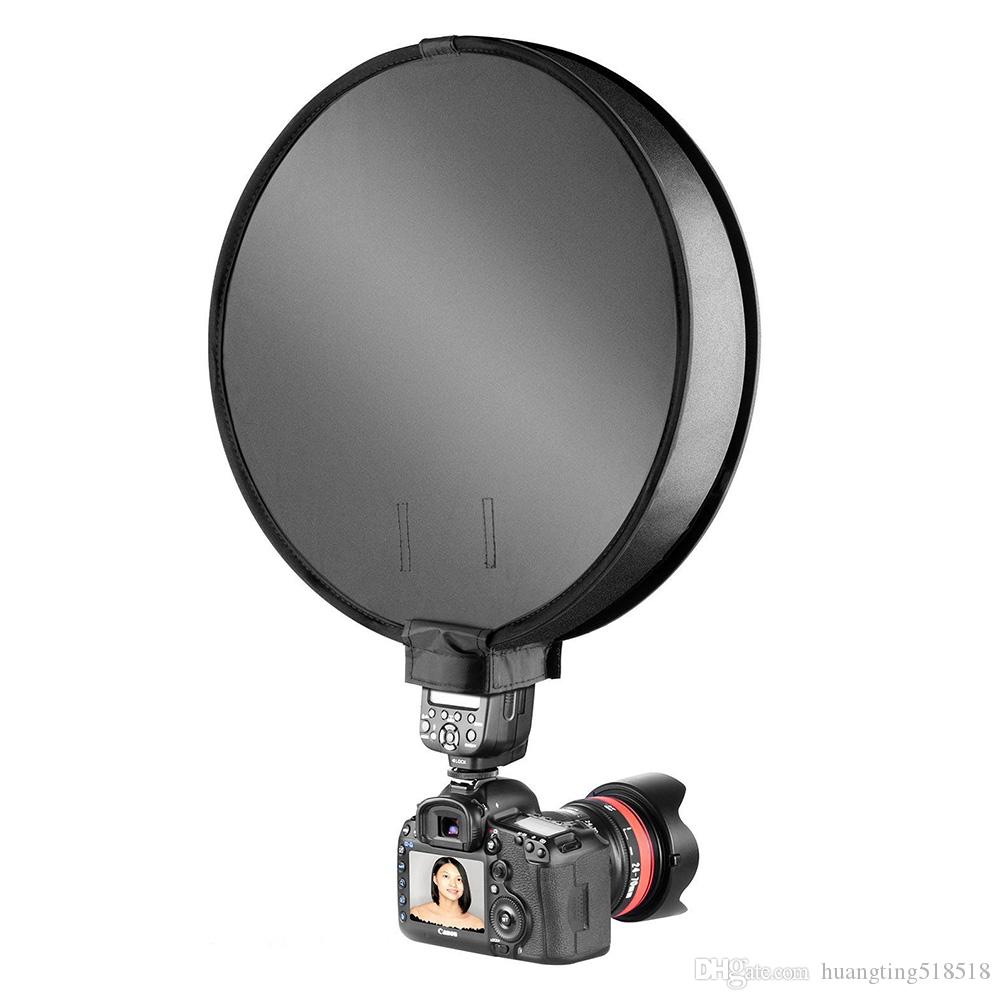 Powerwin PW-K190 Softbox Circular Blanco y Negro de 30cm - Imagen 5