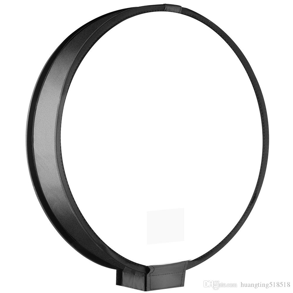Powerwin PW-K190 Softbox Circular Blanco y Negro de 30cm - Imagen 2