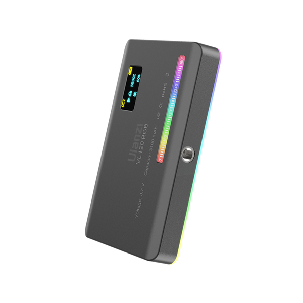 Ulanzi VL120 RGB Mini Pocket LED con Batería Recargable de 3100mAh (Tº de 2500 a 9000K) - Imagen 3